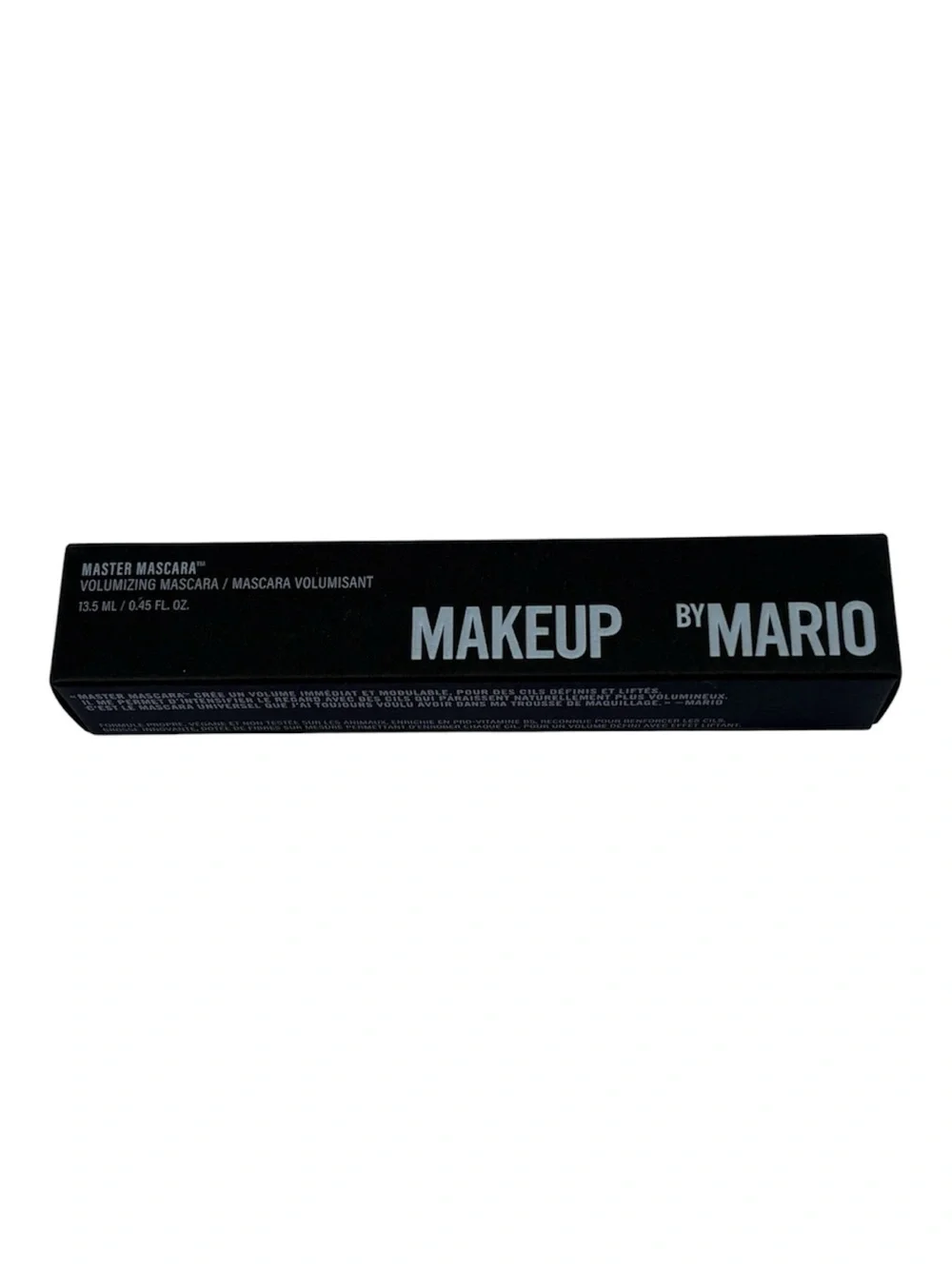 MAKEUP BY MARIO Volumizing Master Mascara in Super Black Full Size NIB